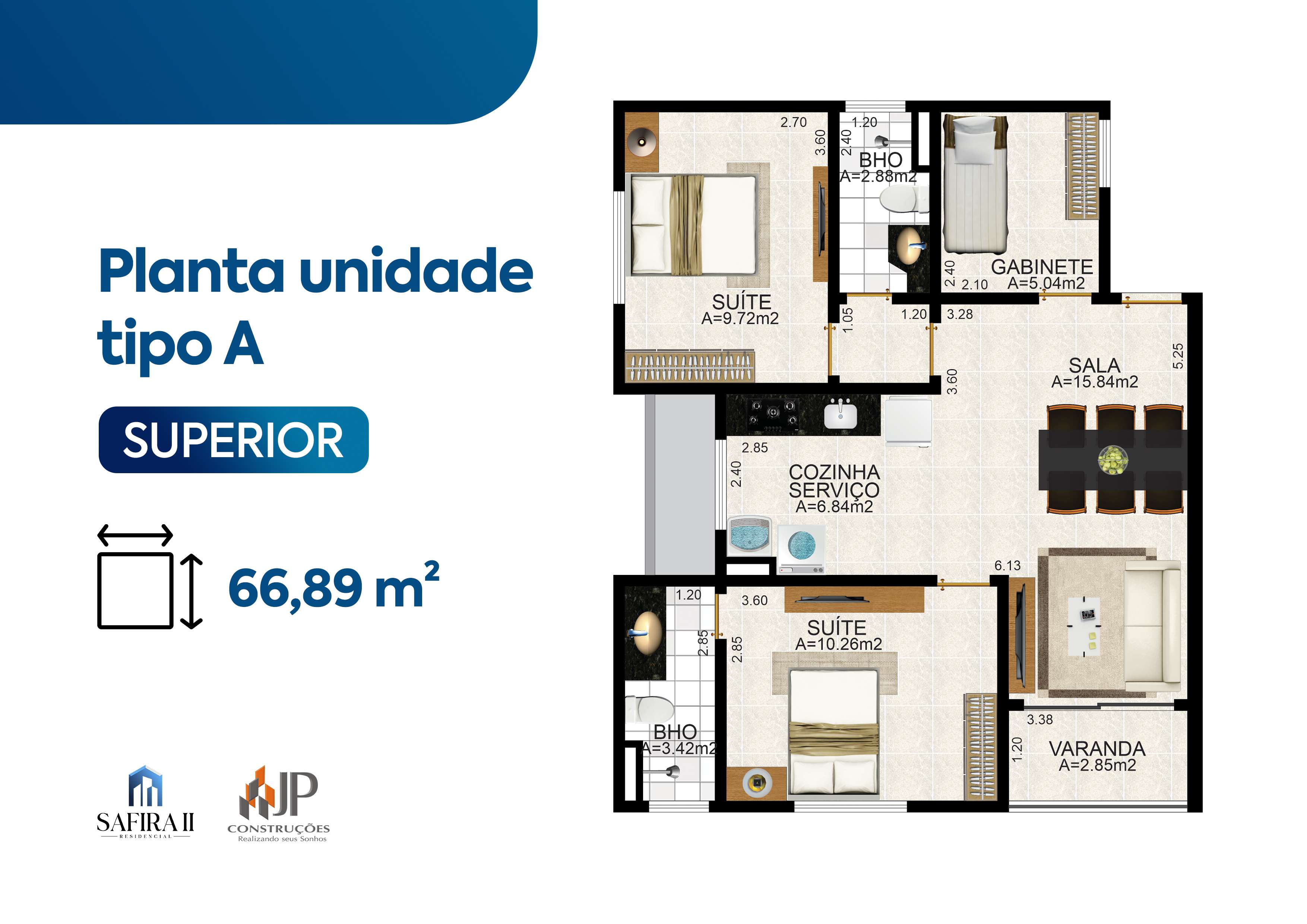 Planta Tipo A — Superior