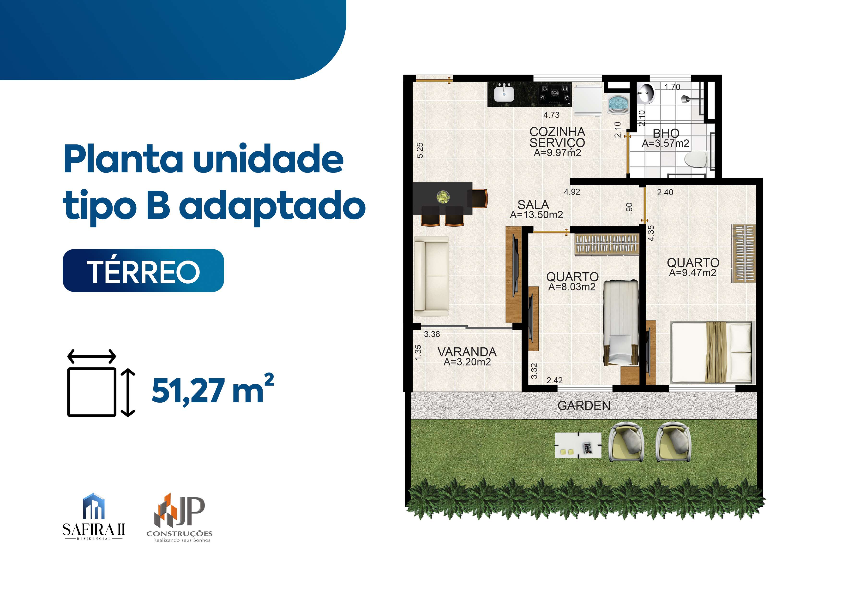 Planta Tipo B Adaptado — Térreo