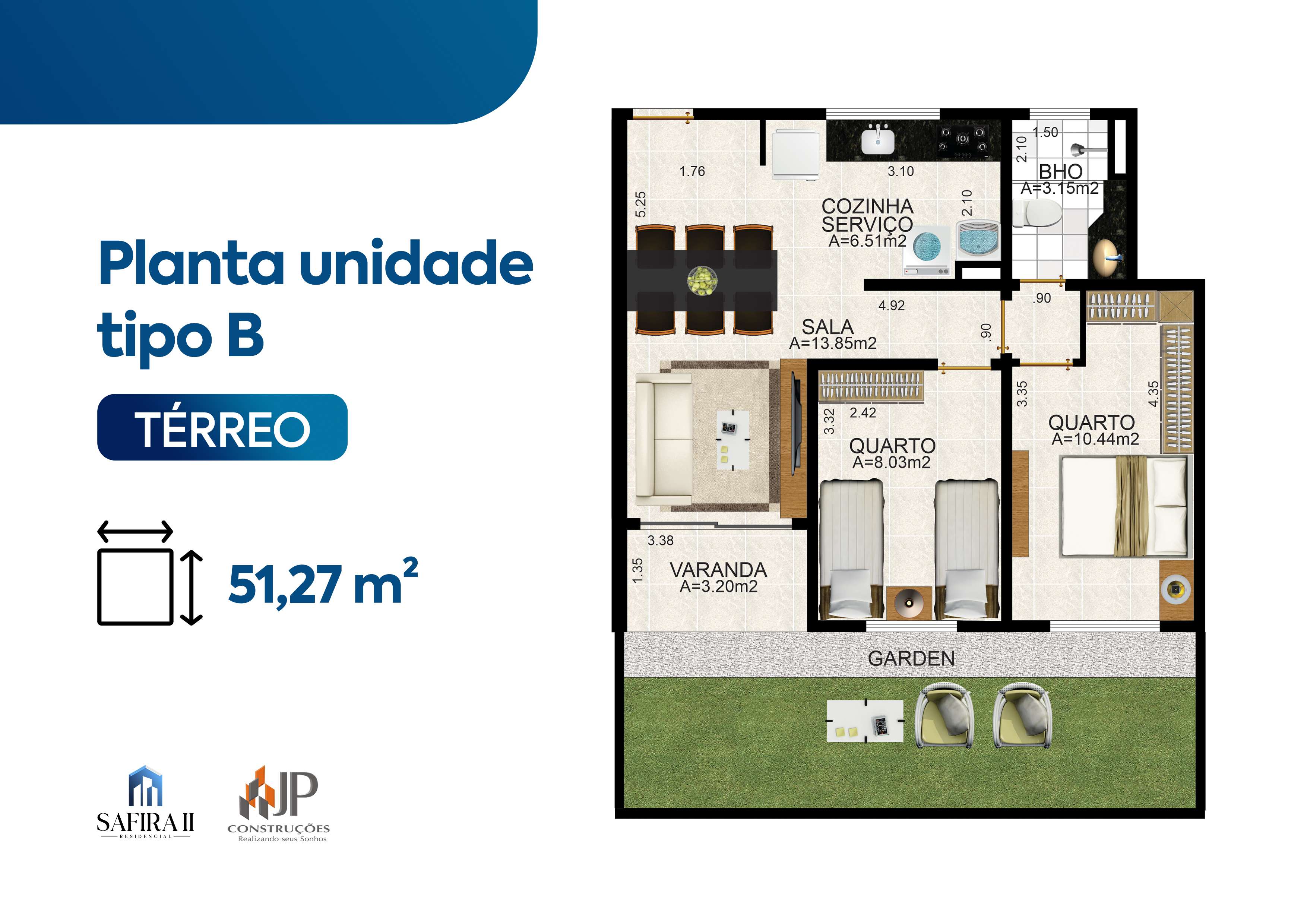 Planta Tipo B — Térreo